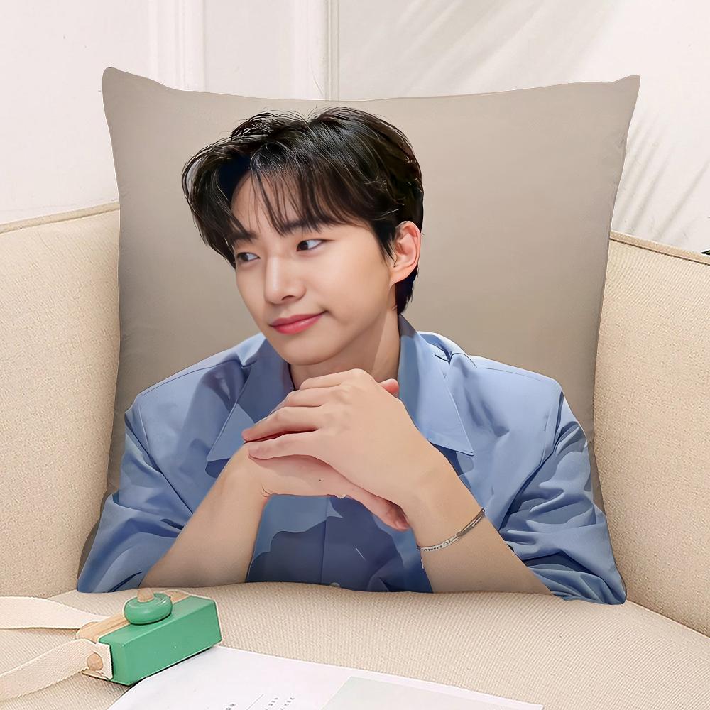 Kpop Lee J-Junho Pillow Case 3D Print Polyester Fiber 40*40 cm Home Sofa Throw Pillow Cover Decoration Festival Gift