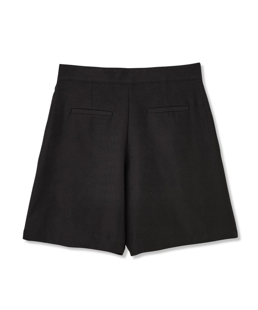 EL Lydia Wrap Pleated Skirt-Style Pants