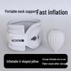 HEZHENG Portable Inflatable Neck Pillow CN plug (adapter included)