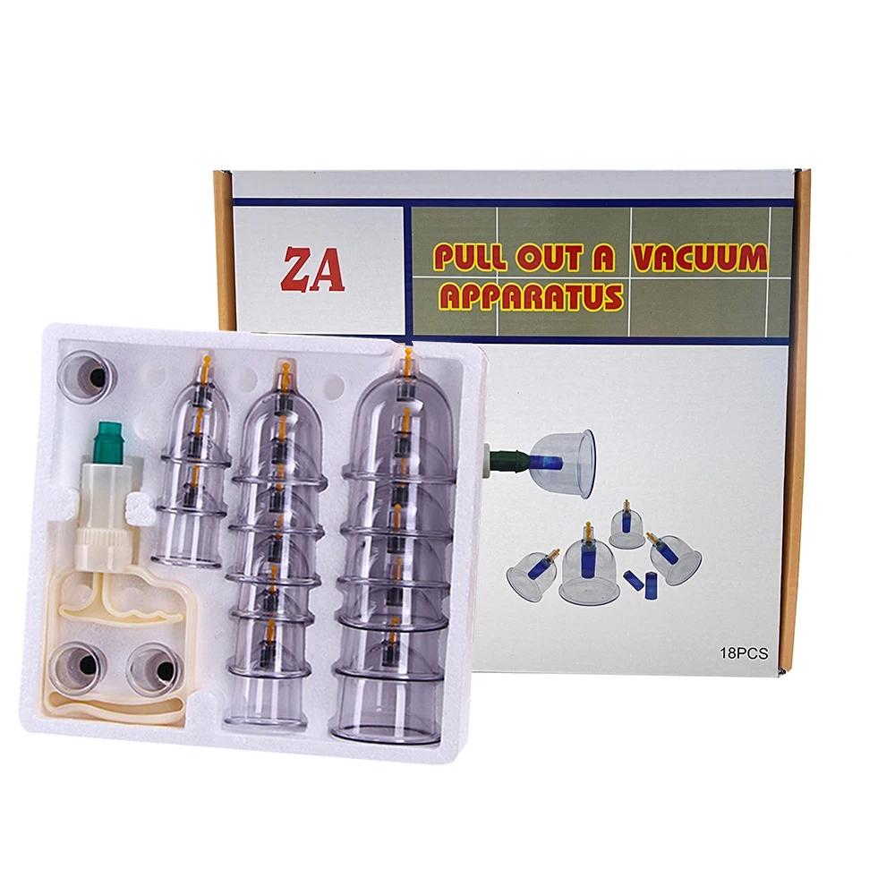 32 Cupping Therapy Set Vacuum Massager Ventosa Professional Suction Cups Vacuum Massage Jars Physiotherapy Guasha Health Care