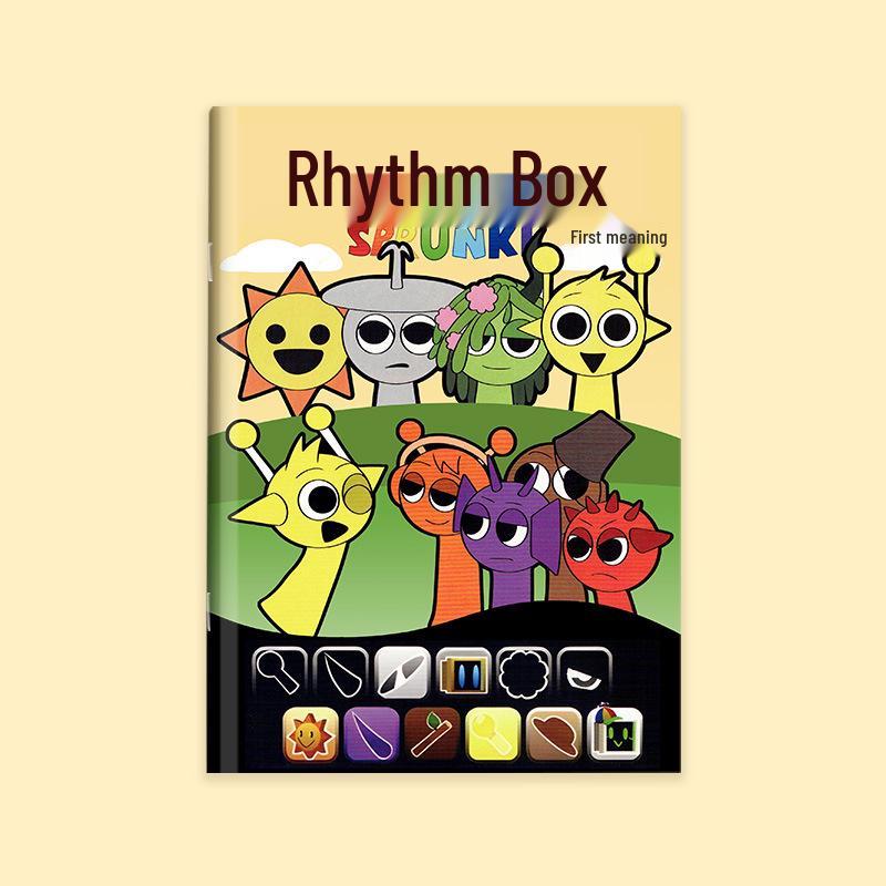 Rhythm Box Children s Cartoon Tracing & Coloring Practice Book 20 sheets 40 pages