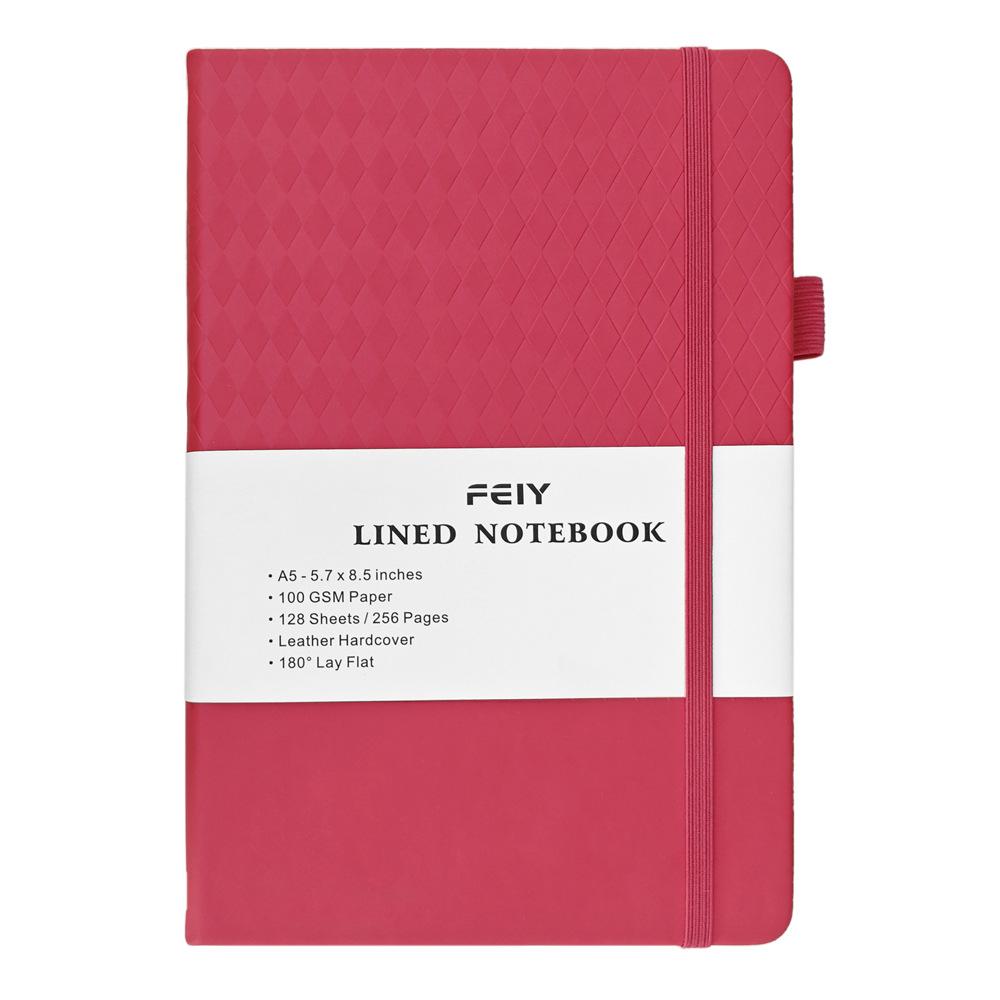 A5 office thick notebook notepad simple horizontal line book 128 pictures