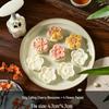 Mid-Autumn Mooncake Press - Flower Ice Skin Mold for Pastry & Mung Bean Cake