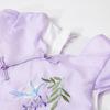 DEESHA Girls' Elegant Petal Collar Guofeng Dress