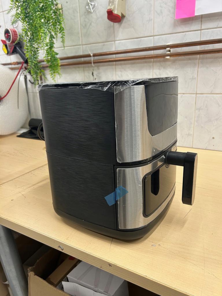 Fat-Free Fryer 5.5L 1500W Large Air Fryer Oven Xl Window 60Min