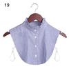 Classic Women Cotton Lace Fake Collar Vintage Detachable Clothes Accessories Lapel Blouse Top Shirt Collar False Collar DropShip