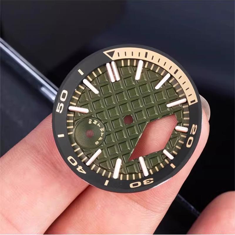 Für Casioak GA2100 Zifferblattring Uhrenzifferblatt Index Zubehör MOD Kit Modifizierter Indexring Lume Für Casio G-SHOCK