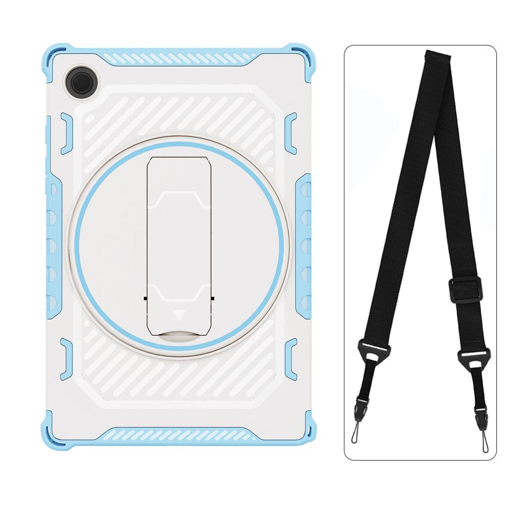 Suitable for Samsung Tablet Protective Case A8X200A11plusA9plus with Rotating Stand Model S7S8plusS9FE