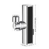 3 Speeds Faucet Extender High Pressure Anti-Splash 360° Swivel Spout Sprayer Swivel Design Waterfall Flow Kitchen Faucet
