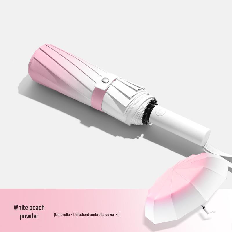 Premium Women's Automatic Folding Umbrella – Rain or Shine, Sunscreen, UV Protection, Parasol for Men