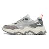 FILA Tiny Rumble Series Fabric Leather Sports Fashion Low-Top Casual Shoes Unisex Casual Shoes Light-Gray 1JM01825E_321