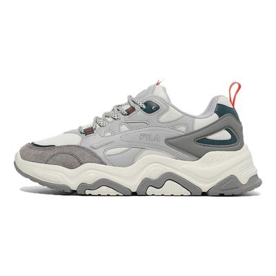 Tiny Rumble Series Fabric Leather Sports Fashion Low-Top Casual Shoes Unisex Casual Shoes Light-Gray 1JM01825E_321