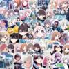 80pcs Kawaii Girls BanG Dream Stickers Mygo Anime Sticker Cute Takamatsu Tomori Anon Chihaya Rana Kaname Cartoon Decals