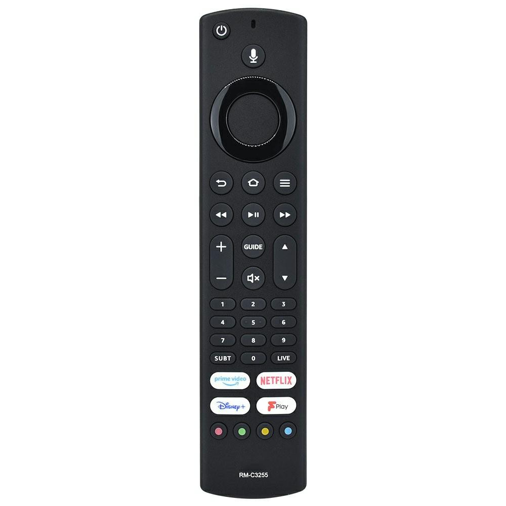 

RM-C3255 For JVC TV Remote Control Voice Activated Replacement Ergonomic Television Controller A