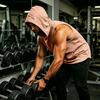 Men's Sleeveless Hoodie Muscle Fit Gym Tank Top Breathable Quick Dry Workout Vest for Fitness Training