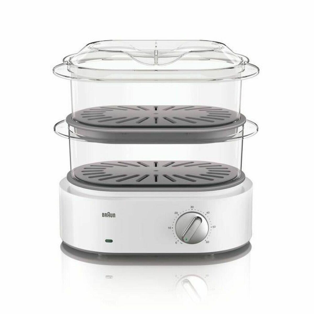 Joom Braun Dampfgarer Identity Collection Fs5100wh - Weiß - 850W - 3.1L - Turbo-Dampf - Eierkocher - Bild 4