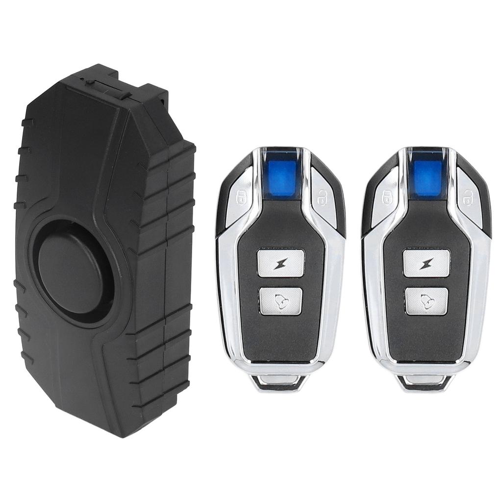 Bike Alarm Wireless Vibration Motion Sensor Waterproof Motorcycle Alarm Remote Electric Bicycle
