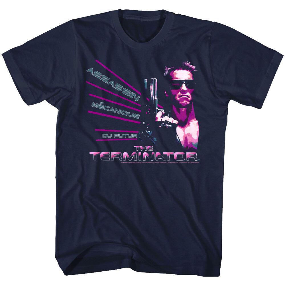 Terminator French Movie Poster Men T Shirt L