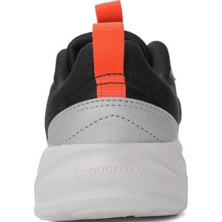 Новые детские кроссовки Adidas с низким верхом, дышащие, с нескользящей подошвой, для бега, черно-серые, детские JI1041