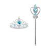 26-jähriger Meerjungfrauen-Ozeanblau-Netz-Badeanzug-Set Mädchen Prinzessin Strand-Bikini Badeanzug CX68