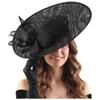 with Headband Women Fascinator Hats Vintage Derby Hat New Cocktail Party Hat  for Derby Event