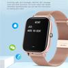 Kadın Akıllı Saat Erkekler 1.8" Renkli Ekran Tam Dokunmatik Fitness Takipçisi Erkekler Çağrı Akıllı Saat Bayanlar Android IOS İçin