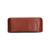 Coach Cary 28 Classic Presbyopic Zipper Metal Buckle C Logo Coated Canvas and Calfskin Portable Shoulder Crossbody Bag Large Size Women's Brown