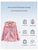 Girls' Korean Style Fleece-Lined Windbreaker - Autumn/Spring Fashion