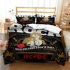 3D Print AC/DC Rock Band Bedding Set Double Twin King Duvet Cover Comforter Pillowcase Boys Girls Adults Bedroom