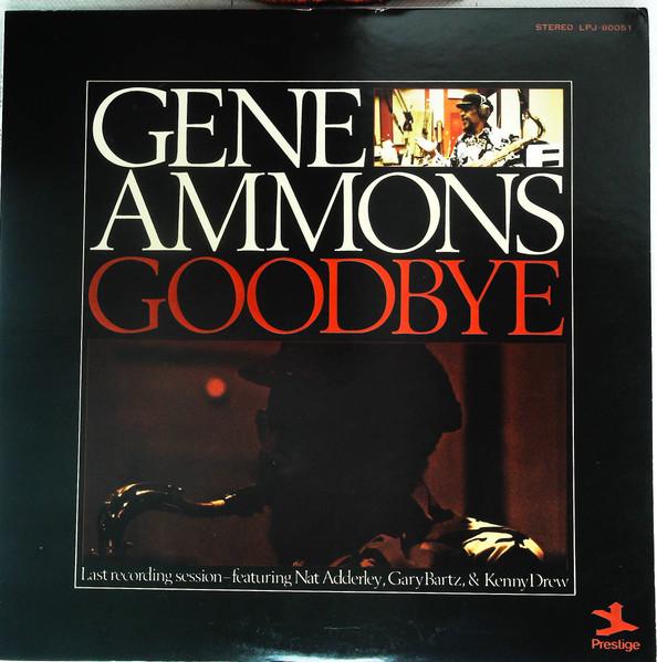 

12inch Record GENE AMMONS Goodbye LPJ80051 PRESTIGE 1975 Japan Jazz Used