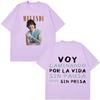 Rapper Melendi Tour 2026 Print Tshirt Unisex Unisex Fashion Tshirt Short Sleeve Casual Summer 100 Cotton Oversized Loose T Shirts