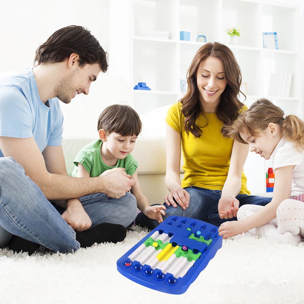 DIY Puzzle Board Game Toy Children Logic Maze Puzzle Finding Route Breakthrough Toy Table Game
