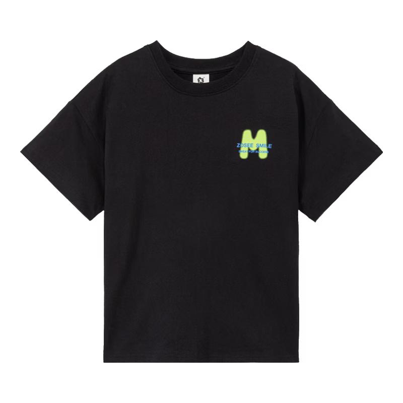 

Zuo Xi Boys Graphic Cotton Short Sleeve T-Shirt 110