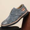 Classic Genuine Leather Oxford Shoes Men Flats Comfortable Suede Casual Moccasins Business Shoes