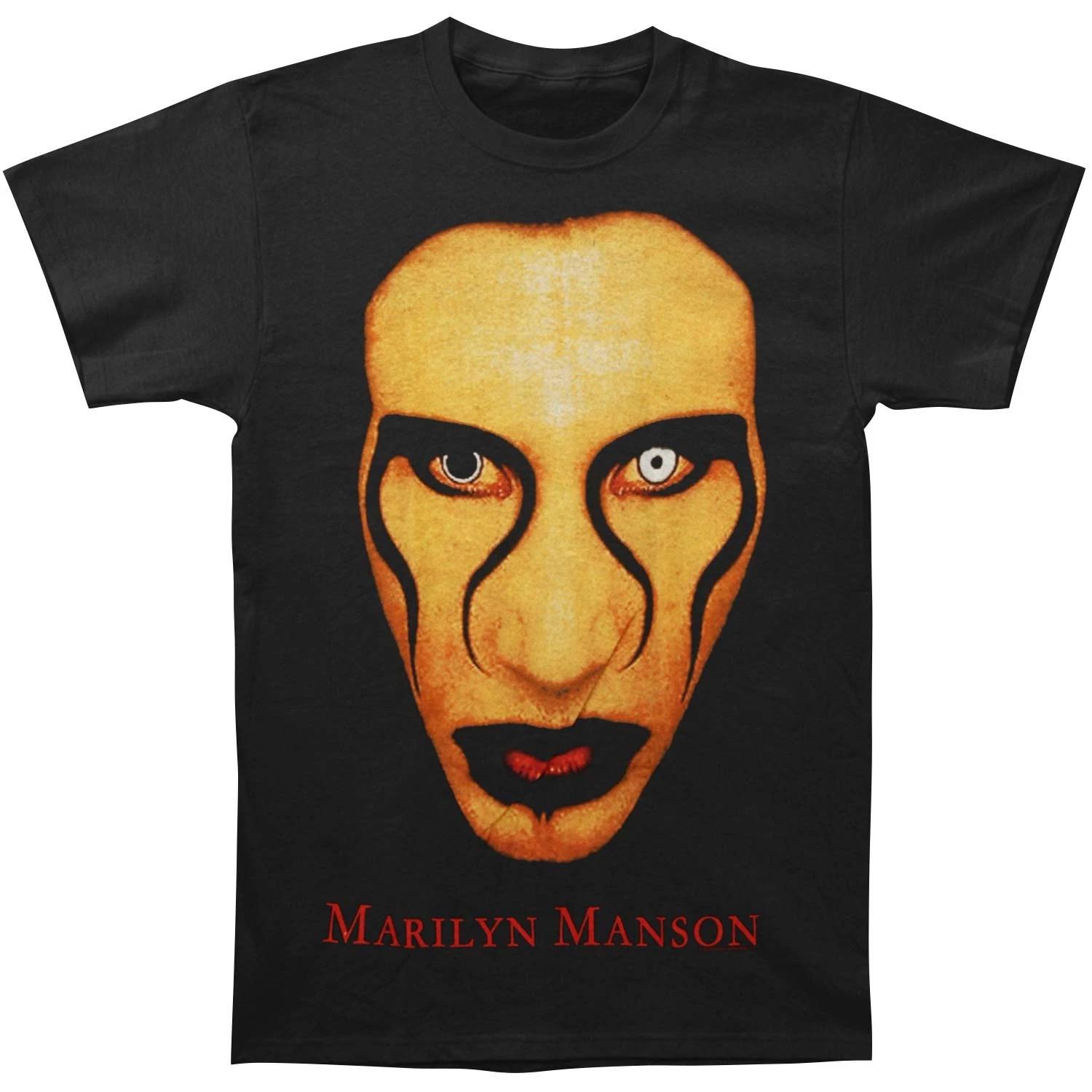 Men s Marilyn Manson Sex Is Dead Slim Fit T-shirt XX-Large Black XXXL