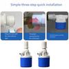 Automatic Water Level Control Valves Float Ball Valves Leak Proof Design with Silicone Seal Quick Fixing for Water Tank