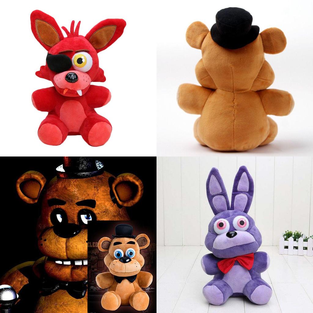 Soft And Cuddly Five Nights At Freddy's Stuffed Toy Bear Fox Bonnie Golden For Children