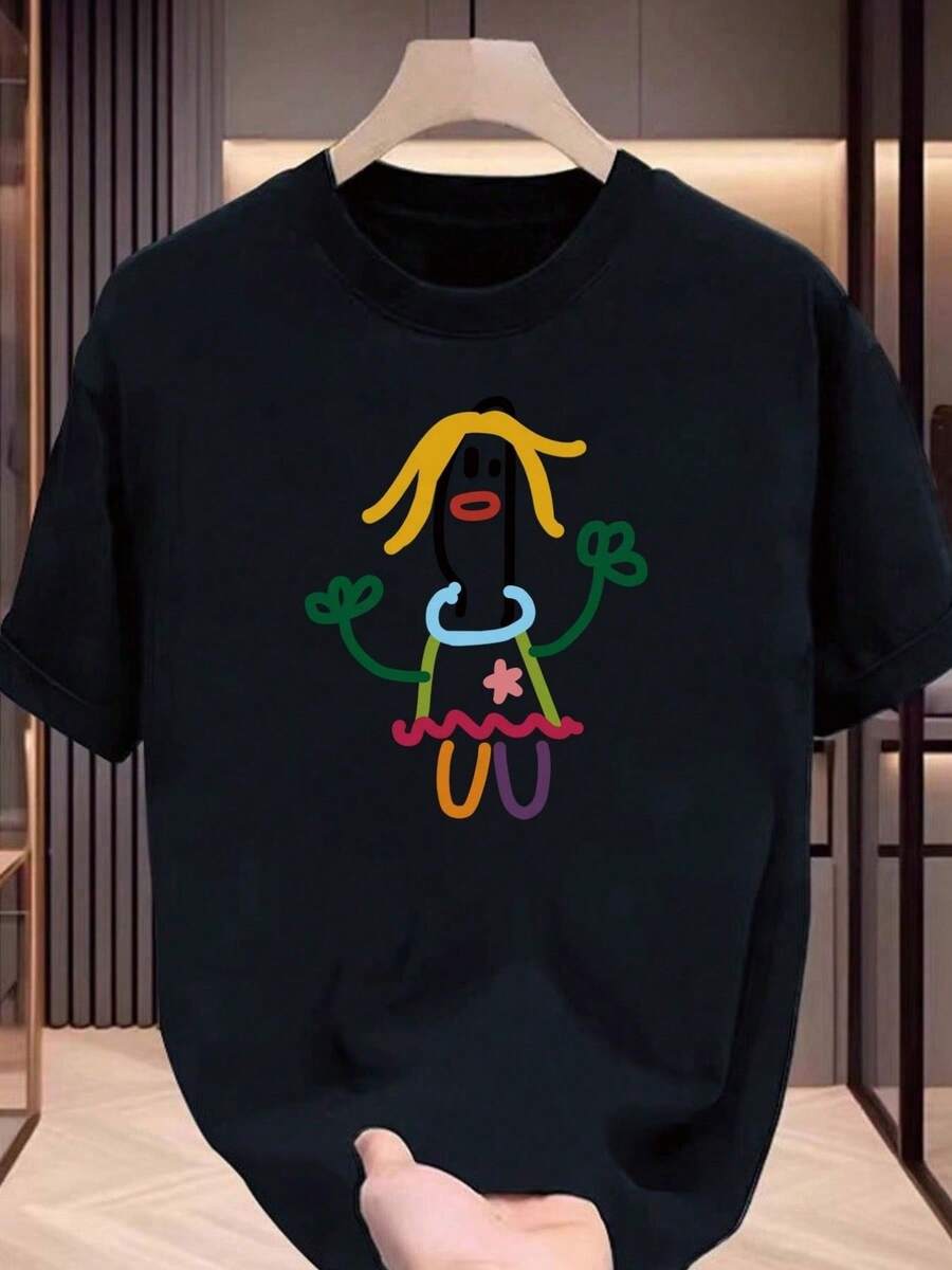 Unisex s Casual Summer Outfit T-Shirt  Crew Neck Short Sleeve T-Shirt XL