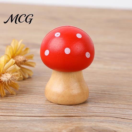 Cute Fruit Vegetable Decor Mushroom/Fruit Card Holder, Wooden Memo Holder Stand, Single Photo Strong Support Note Clip Picture Display Clip,