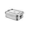 Pure Titanium Lunch Box Adults Portable Leakproof Food Container Microwave Safe Single Compartment