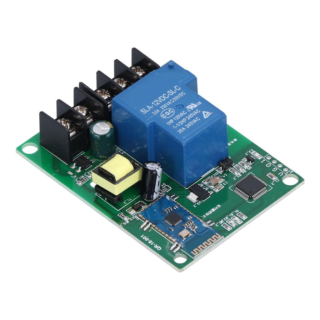 Single Channel Bluetooth Relay Module 1‑Channel Relay Switch for Wireless Remote Control 110‑250V AC
