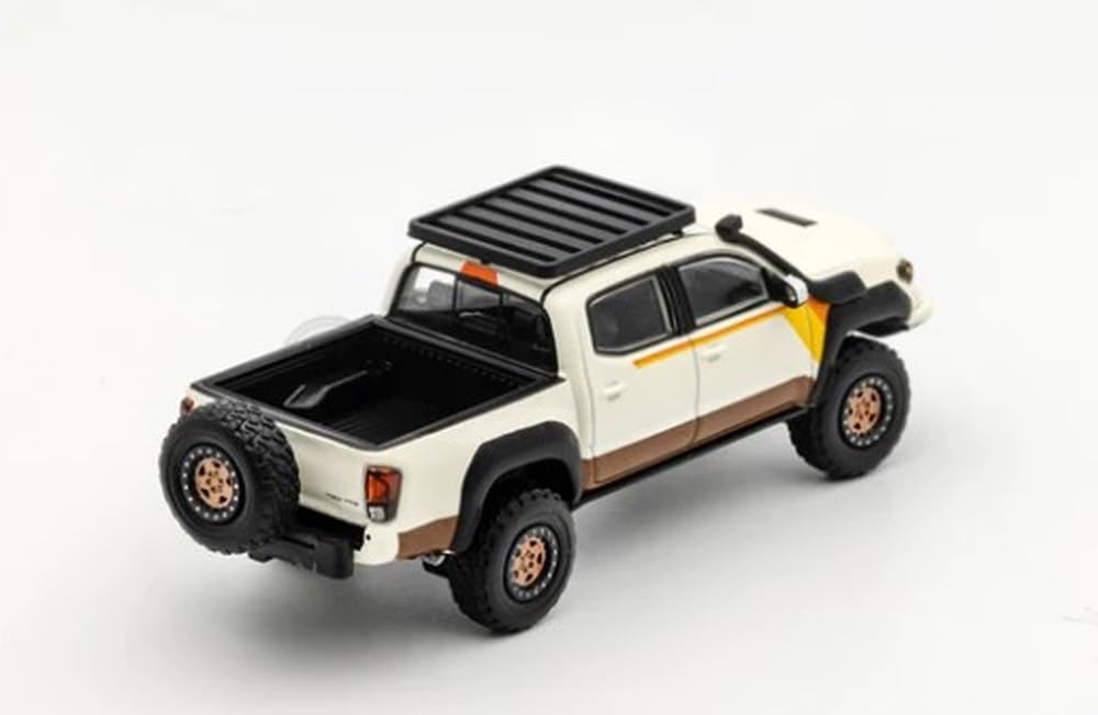 Gaincorp Products Scale Toyota Tacoma Tacozilla TRD PRO Overland Diecasttalk Custom Finished Model 1/64