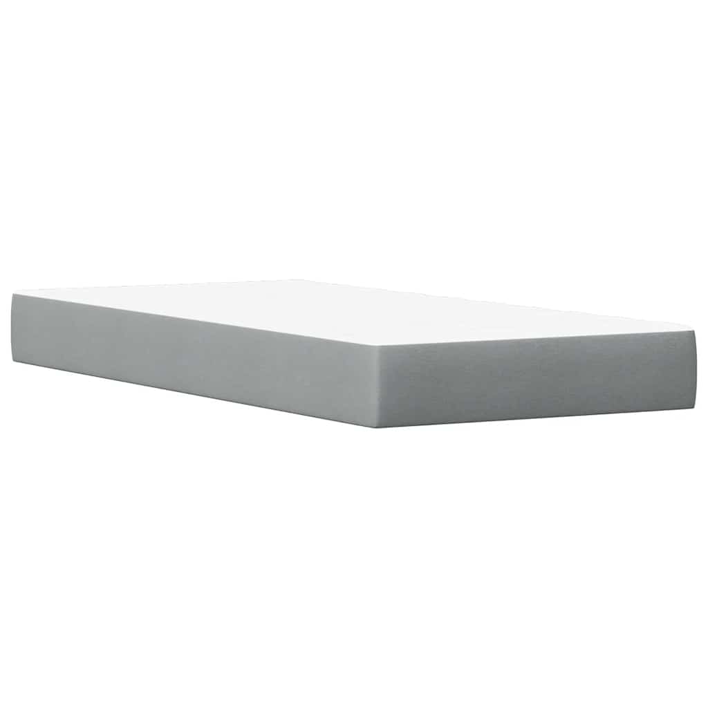 Vidaxl Łóżko Z Szufladami I Materacem, 90X200 Cm, Lite Drewno Sosnowe