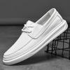 Scarpe Casual da Uomo Italiane alla Moda Lusso Matrimonio Vera Pelle Scarpe Eleganti da Barca Per Uomo Slip-on Nappe Mocassini Traspiranti Maschili