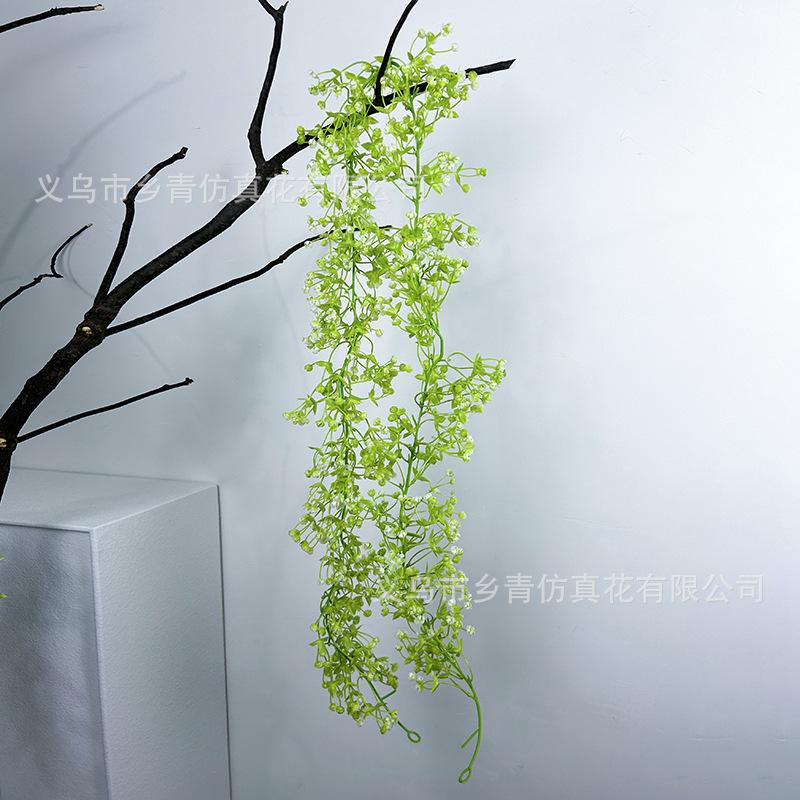 Artificial Green Plant Simulation Gypsy Rattan Wall Hanging Home Ceiling Decoration Simulation Vine Hanging Plant