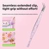 Stainless Steel Curved Stickers Tweezers Anti-static High Precision Lashes Extension Tweezer Cartoon Eyelash Curler