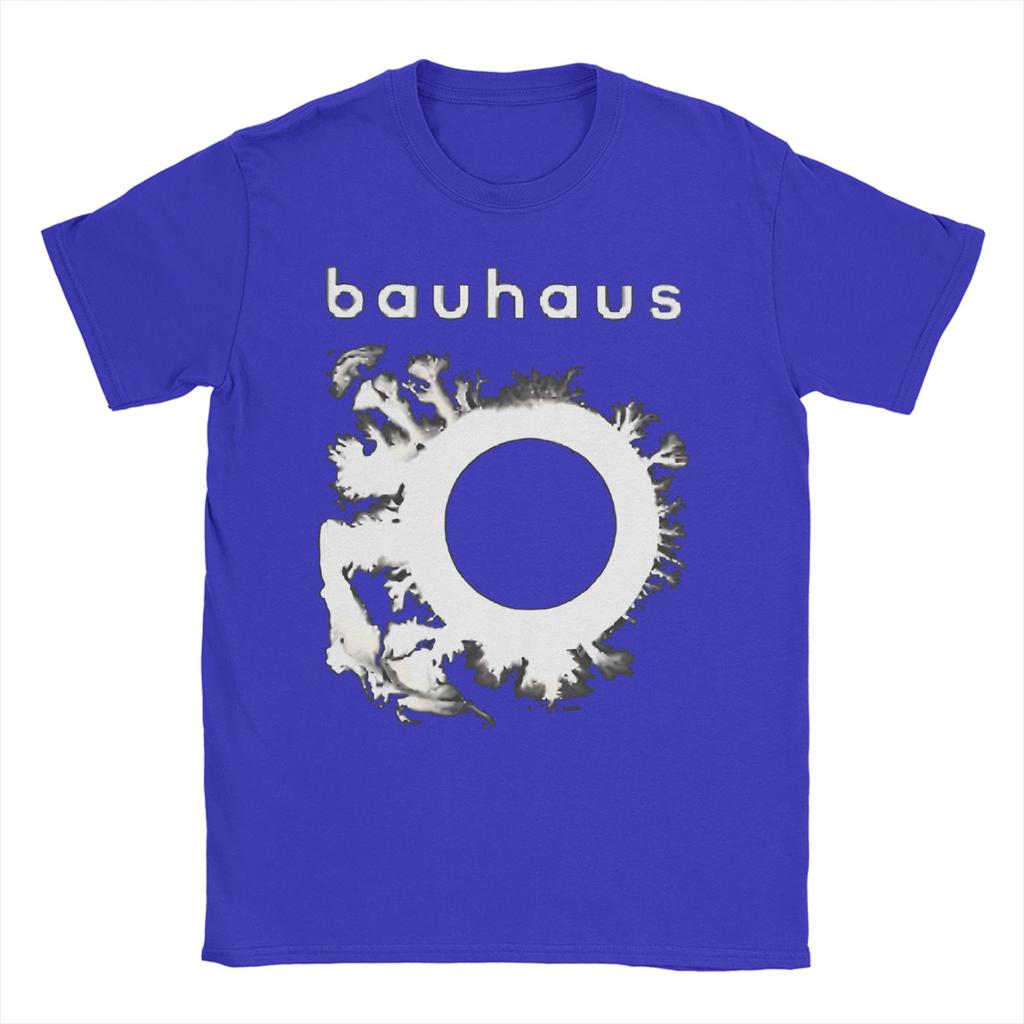 Funny Bauhaus TShirt for Unisex O Neck Cotton T Shirts Short Sleeve Tee Shirt Printed Clothing