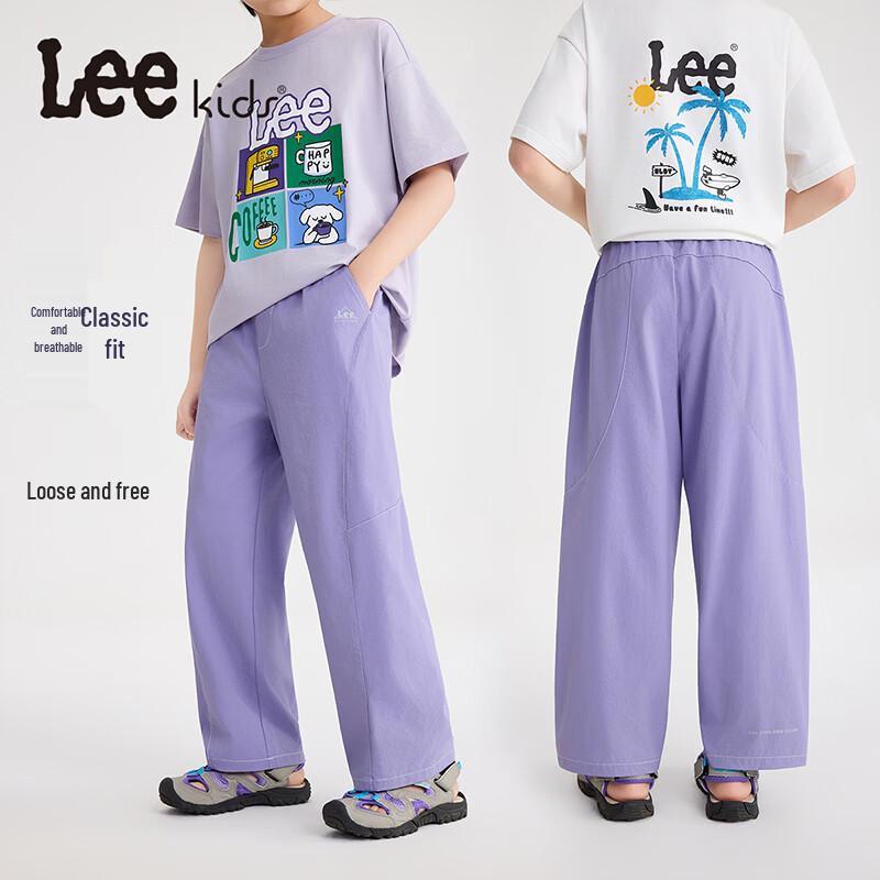 Легкие эластичные повседневные спортивные штаны Lee для детей 120
