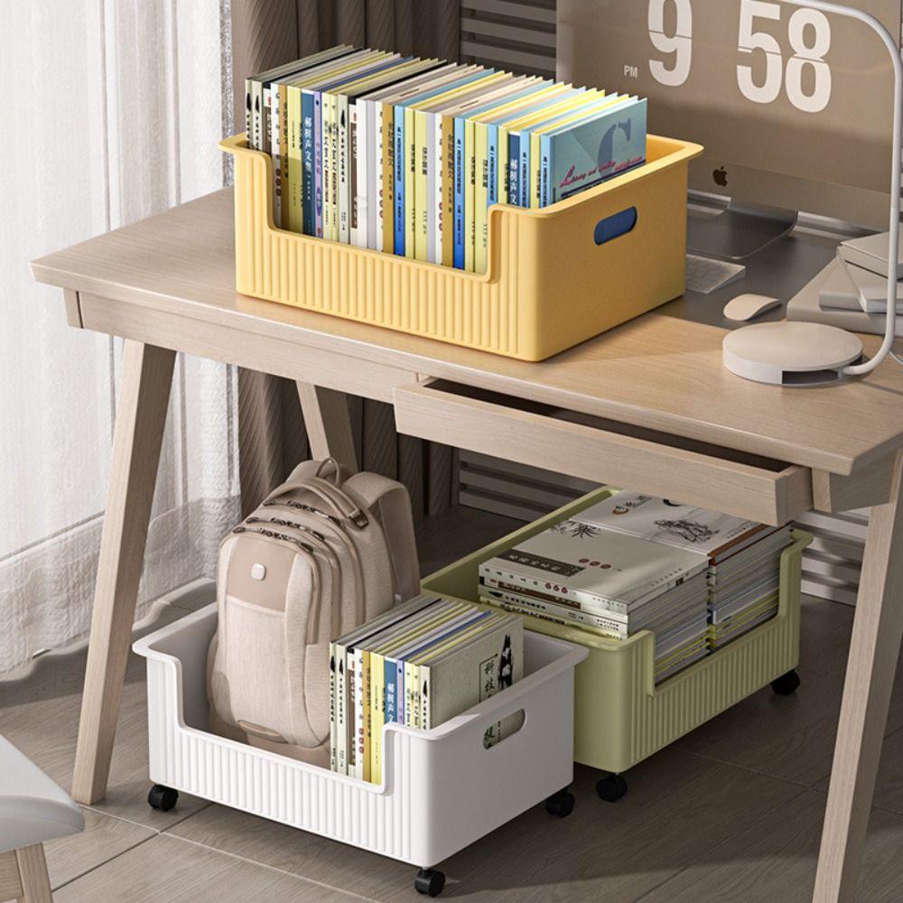 Multi-Function Books Finishing Box Student Classroom Letter File Tray Durable Book Storage Box