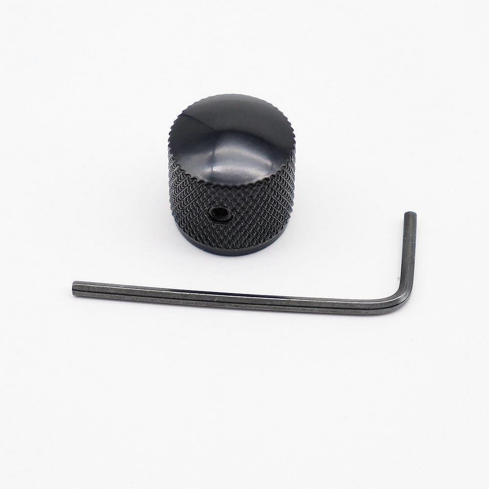 1pcs/2pcs  Metal Potentiometer Dome Knob Control Knob Volume Audio Electric Guitar Bass Screw Type